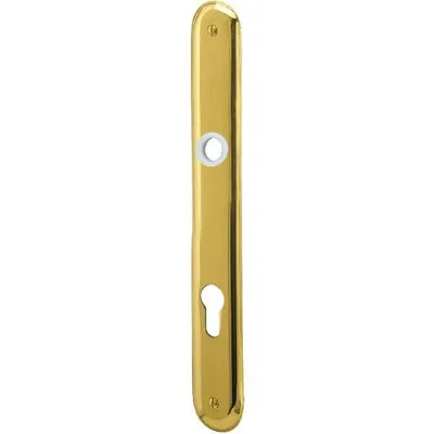 Produktbild von Langschild ELEGANT, Profilzylinder PZ 88, Messing poliert ÖNORM