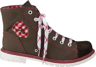Produktbild von Trachten-Stiefel Jack rot    braun/ruß/rot 47