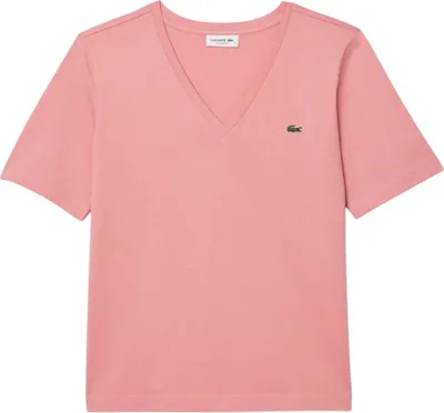 Obrázok produktu pre Lacoste - Dámske tričko s výstrihom do V GT3651 (34 SK) (Pink)