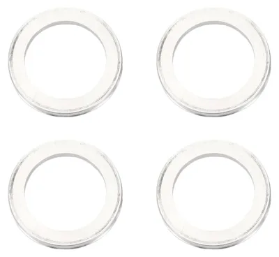 Image de Solidchoice - Anneaux centraux en aluminium pour voitures, lot de 4