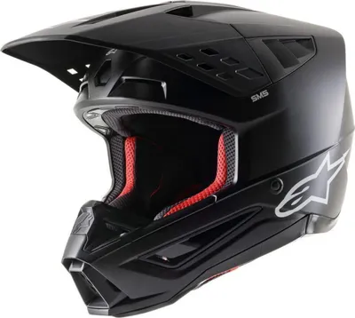 Zdjęcie produktu dla kask S-M5 SOLID HELMET ECE, ALPINESTARS (matowa czerń, rozmiar 2XL)