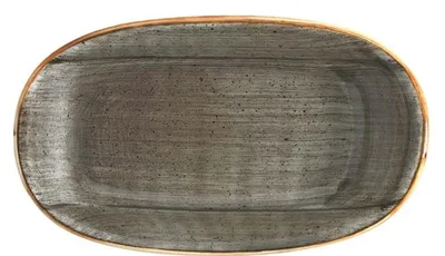 Imagen del producto de Aura Space: Tabla gourmet ovalada, 24x14 cm, juego de 12 unidades