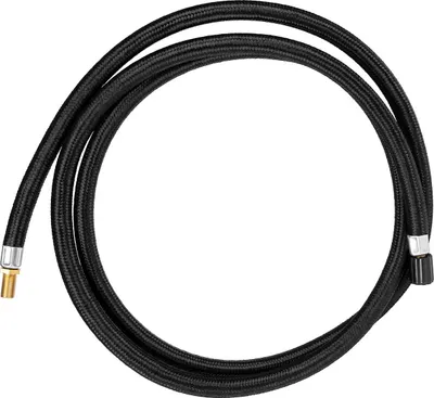 Image de HEYNER® Tuyau de rechange pour pompes à air Remplisseurs de pneus Compresseurs 150 cm - Longueur de tuyau 7,7 pouces Tuyau de pompe à air Adaptateur à visser