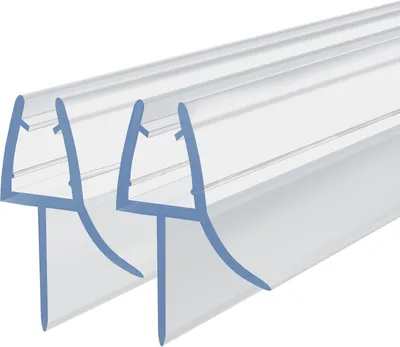 Produktbild von Duschdichtungsprofil für Glas 6-8 mm, 100 cm, flexible Abdichtung, für Badezimmer