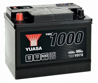 Produktbild von YUASA YBX1000 Starterbatterie 12V 72Ah 600A/EN D26 Batterie