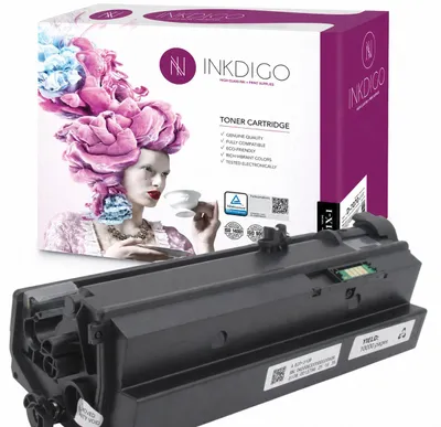 Produktbild von Inkdigo Toner 408060 für Ricoh SP400DN, SP450DN – Schwarz, 10000 Seiten,, KI-generiertes Bild