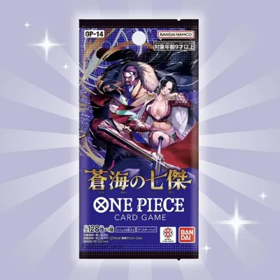 Produktbild von 1x One Piece Card Game – OP14 Japanisches Boosterpack (1 Pack)