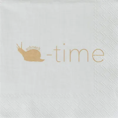 Produktbild von Cocktailserviette "Schneck Time"