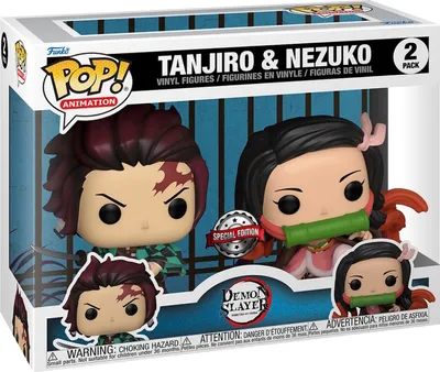 Produktbild von Demon Slayer - Tanjiro & Nezuko Special Edition - Funko Pop! Vinyl Figur