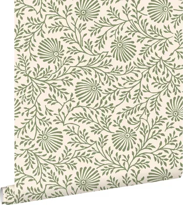 Obrázek produktu pro ESTAhome tapeta květinový vzor zelená 50 x 900 cm