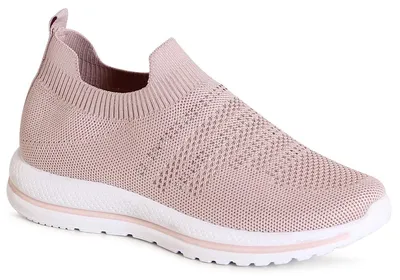 Produktbild von topschuhe24 3152 Damen Glitzer Halbschuhe Light Slipper, Farbe:Rosa, Größe:41 EU