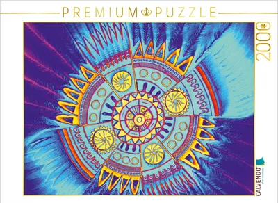 Produktbild von CALVENDO Puzzle Indian Spirit 2000 Teile Puzzle quer | 2000 Teile Lege-Größe 90x67cm Foto-Puzzle für glückliche Stunden