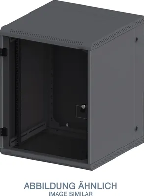 Image de Triton RBA-18-AS6-BAX-A1 Armoire murale 19" 18U, 600x595mm, monobloc, noir