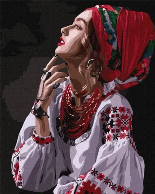 Immagine prodotto di Dipingere con i numeri - Fiori a stella 40x50 cm - Ideyka