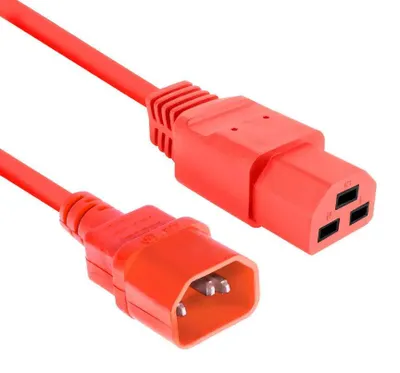 Imagen del producto de ACT AK5375, 1 metro, divisor de corriente C14, divisor de corriente C21, 250 V, 10 A
