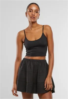 Immagine prodotto di Canotta da donna Urban Classics Ladies Basic Top con scollo posteriore basso, nera - M