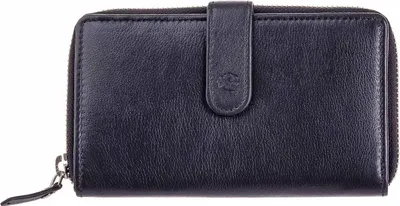 Produktbild von Prato LM Damen Reißverschlussbörse mit RFID Blocker B06-K-RFID-black