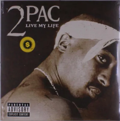 Productafbeelding van 2Pac: Live My Life (1LP, goud, 2024) vinylplaat