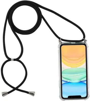 Zdjęcie produktu dla Etui z sznurkiem, pasujące do modeli Samsung Galaxy A50 i A30S - Przezroczyste etui na telefon - Z sznurkiem - Odporne na wstrząsy - CHPN