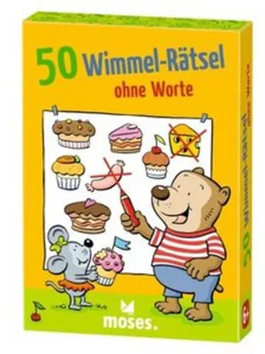 Produktbild von 50 Wimmel-Rätsel ohne Worte
