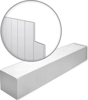 Produktbild von NMC WG1-box WALLSTYL 3D Wandpaneele 1 Karton SET mit 12 Wandleisten | 2,28 m2