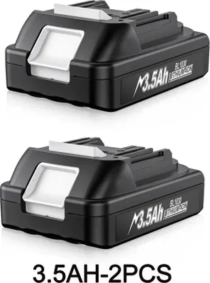 Immagine prodotto di Batteria ricaricabile 18V compatibile Makita, batteria di ricambio 18650 Li-Ion, grigia, adatta per BL1830 BL1860 BL1890 LXT400