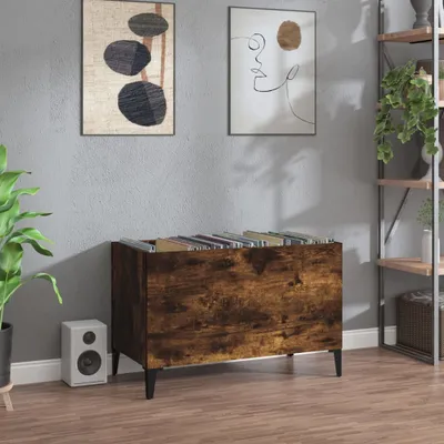 Produktbild von The Living Store Plattenschrank Räuchereiche 74,5x38x48 cm Holzwerkstoff