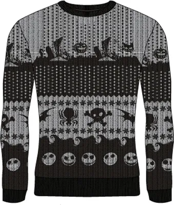 Produktbild von Nightmare Before Christmas - Symbols - Knitted Jumper - Größe M