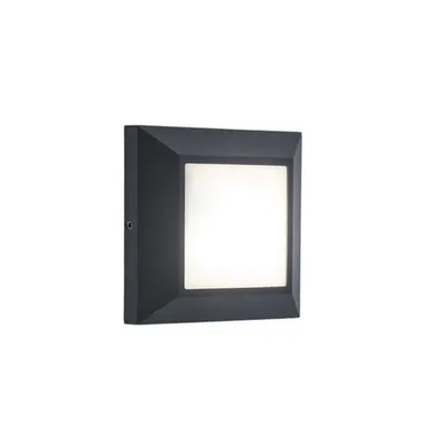 Image de LUTEC Helena LED Applique murale extérieure 4000 K 4W IP54 Anthracite