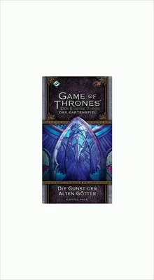 Produktbild von Game of Thrones Kartenspiel: Der Eiserne Thron - Krähenschwarm 4: Die Gunst der alten Götter