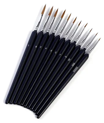 Produktbild von 11 Pinsel für Ölmalerei und Kunstlinien
