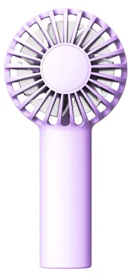 Obrázek produktu pro Ruční ventilátor, malý ventilátor, pro venkovní použití, dobíjecí USB chladič, bezdrátový ventilátor, léto, kempování, turistika, piknik, fialový