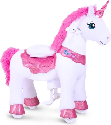 Produktbild von PonyCycle Modell E Reitpferd auf Rollen Reit Einhorn Pferd Reiten Spielzeug - E312