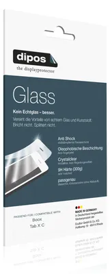 Produktbild von 2x dipos GlassCC Boox Tab X C