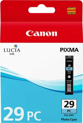 Produktbild von Canon PGI-29PC Tinte Foto-Cyan, Foto zyan, Tinte auf Farbstoffbasis, 1 Stück(e), 1375 Seiten