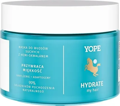 Obrázok produktu pre Yope, Hydratačná maska pre suché vlasy, 250 ml