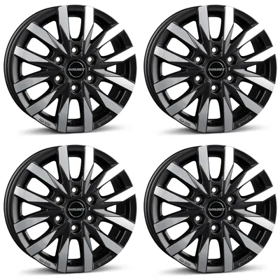 Image de 4 jantes Borbet CW6 6,5x16 ET62 6x130 SWMP pour VW Crafter 6x130 SWMP pour VW Crafter Jantes en aluminium