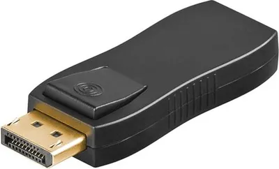 Produktbild von Goobay HDMI/DP Adapter, HDMI FM, DP M, Schwarz