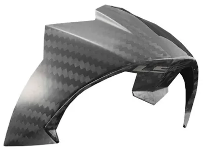 Produktbild von Ls2 Ff805 Carbon Ece Helm-heckspoiler Silber Silber One Size