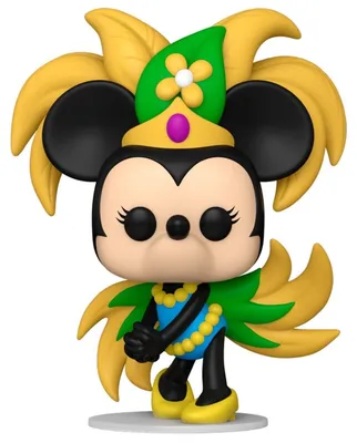 Productafbeelding van Mickey ATW POP! Disney Vinyl Figuur Carnaval Minnie, 9 cm