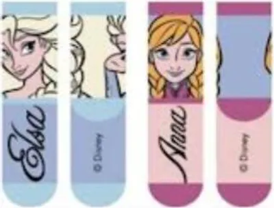 Immagine prodotto di Confortevoli calzini per bambini in confezione da 2 pezzi - Accoglienti, delicati sulla pelle e ideali per tutte le stagioni Frozen 23/26