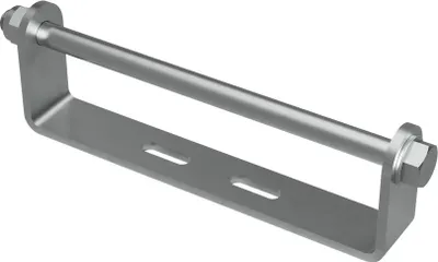 Obrázek produktu pro Držák kýlového válečku s osou pro boční kýlový válec lodní přívěs pozinkované SUPROD, 250 mm