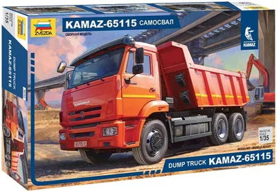 Obrázek produktu pro Model Kit auta 3650 - Kamaz 65115 dump truck (1:35)