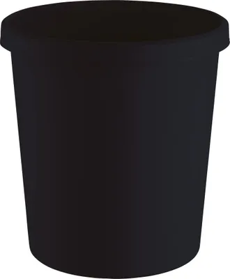 Produktbild von helit the green german Papierkorb 18,0 l schwarz