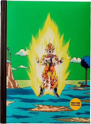 Zdjęcie produktu dla Dragon Ball Z Namek Final Battle Notebook z diodami LED