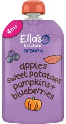 Obrázek produktu pro Ella's Kitchendětská kaše Sladké brambory a dýně 120 g od 4 měsíců