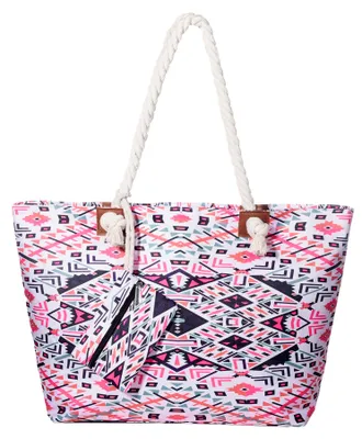 Immagine prodotto di Grande borsa da spiaggia idrorepellente con cerniera - Kaleidoskop