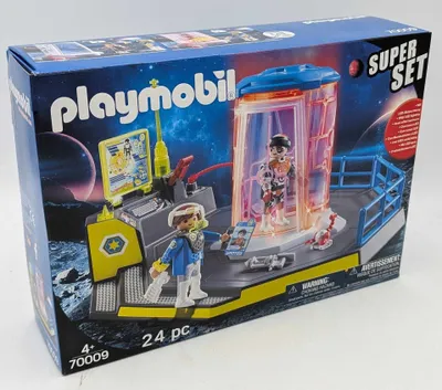 Produktbild von PLAYMOBIL SuperSet Galaxy Police Gefängnis, 70009
