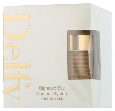 Productafbeelding van Delfy Cosmetics Bifasisch Oogcontourproduct met druivenpitextract (15 ml)