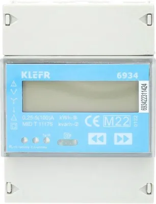 Image de Compteur triphasé 100 A,  Modbus MID (6934)